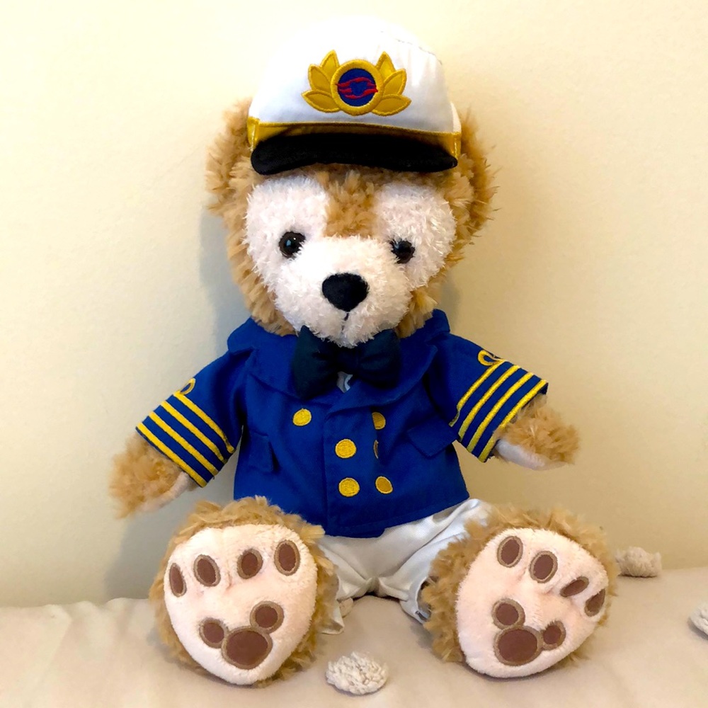 Duffy The Disney Bear Plush Disney Cruise Line Plush Sold Out Edition